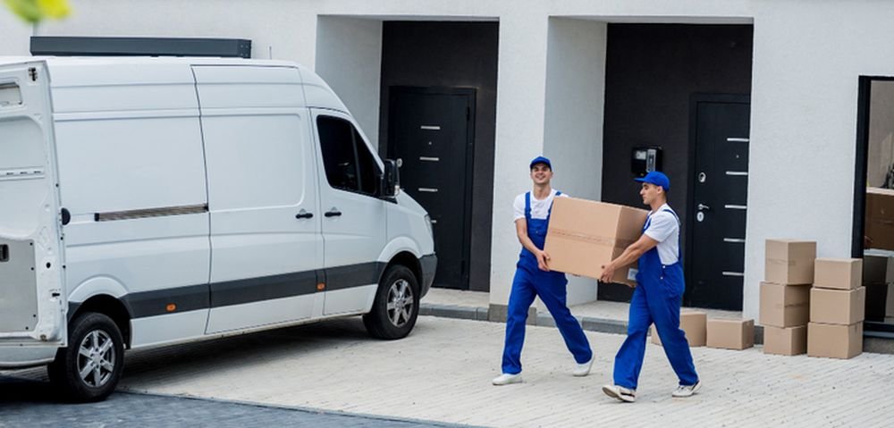 movers loading the truck